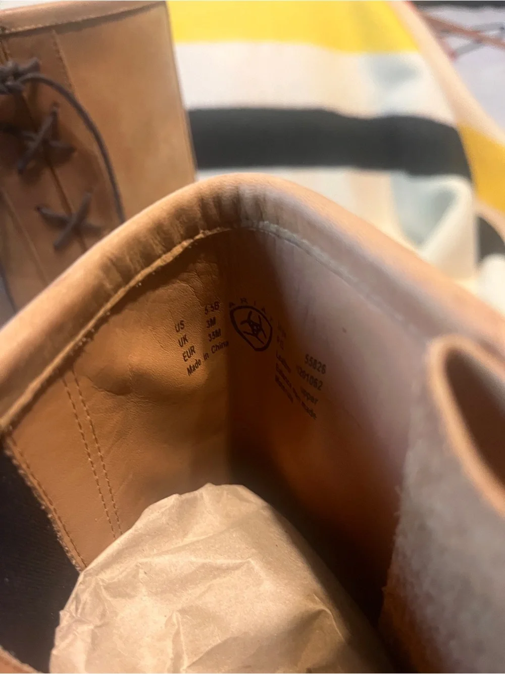 Ariat Tall Leather Boots - Tan
